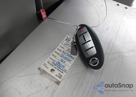 2015 Nissan Quest Sv from USA, damaged, VIN JN8AE2KP5F9130604